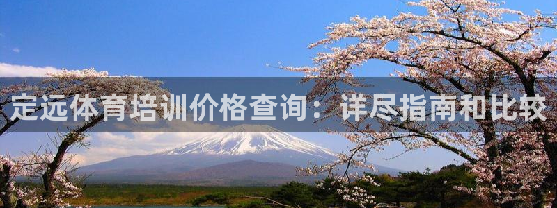 耀世平台注册：定远体育培训价格查询：详尽指南和比较