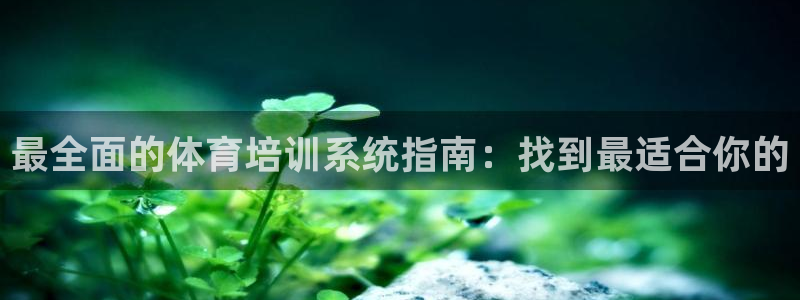 耀世娱乐如何登录平台账户：最全面的体育培训系统指南：